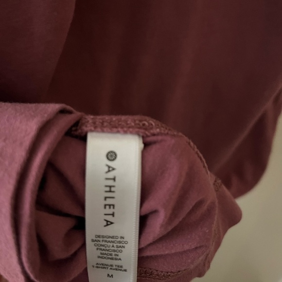 Athleta Sleeveless V neck Athletic Shirt Medium - Picture 4 of 4